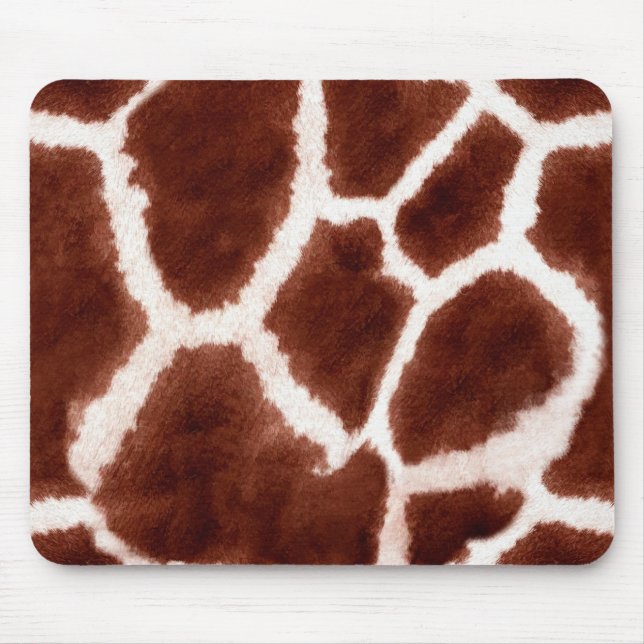 Tapis De Souris Poster de animal Motif Giraffe (Devant)