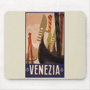 Tapis De Souris Poster du Venezuela vintage - Italie
