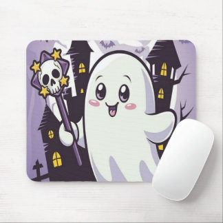 Tapis De Souris Poster mignon Ghoost avec une torsion joueuse
