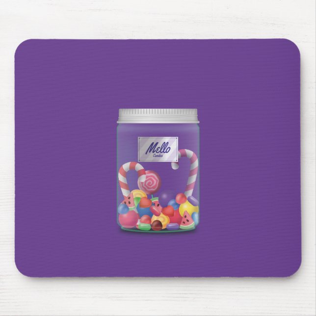 Tapis De Souris Pot de bonbons (Devant)