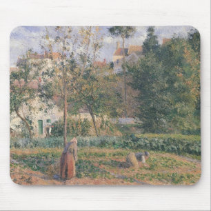 Tapis De Souris Potager de Camille Pissarro chez le Hermita