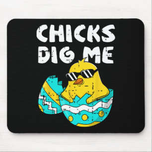 Tapis De Souris Poules Drôles Me Draguent Pour Hommes Garçons Enfa