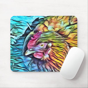 TAPIS DE SOURIS POULET