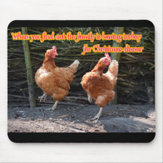 Tapis De Souris Poulet et coq drôles Memes avec des images drôles