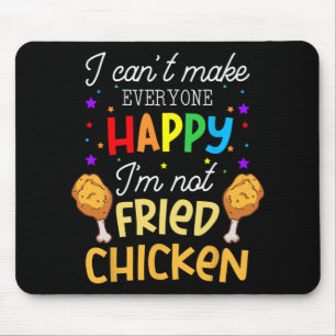 Tapis De Souris Poulet frit des adeptes de poulet mariné repas jut