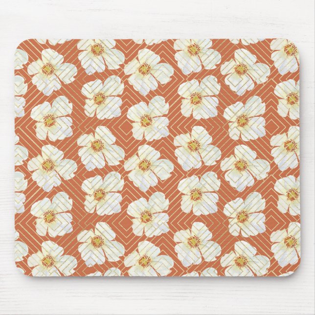 Tapis De Souris Poulet orange (Devant)