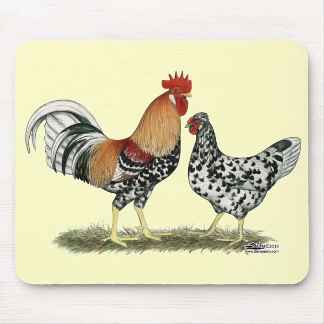 Tapis De Souris Poulets islandais (Devant)