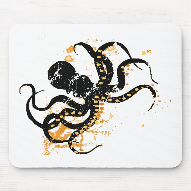 Tapis De Souris poulpe (Devant)