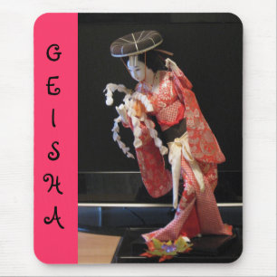 Tapis De Souris Poupée Mousepad de geisha