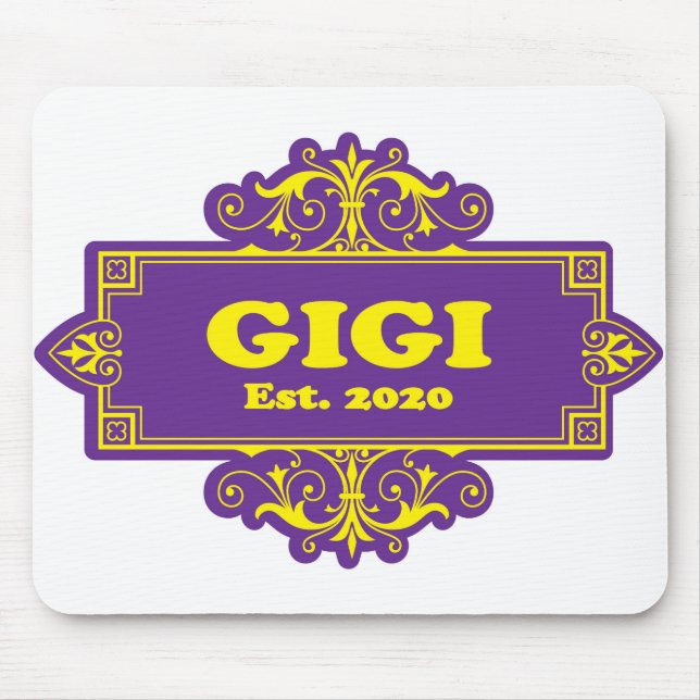 Tapis De Souris Pour ce spécial « GiGi 2020 » (Devant)