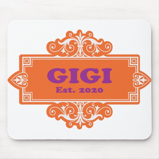Tapis De Souris Pour Cette Spéciale "GiGi 2020" (Devant)