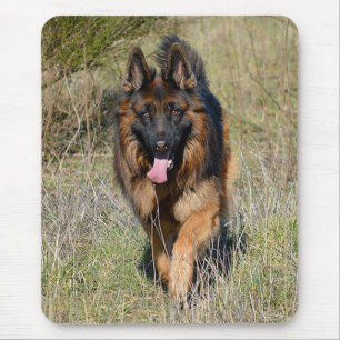Tapis de souris pour chiot berger allemand