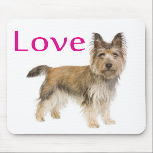 Tapis de souris pour chiot Cairn Terrier Love