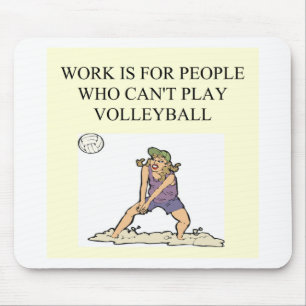 Tapis De Souris pour le joueur de volleyball