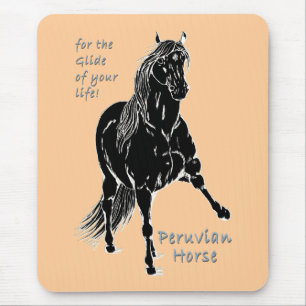 Tapis De Souris Pour le plaisir de votre vie Cheval péruvien
