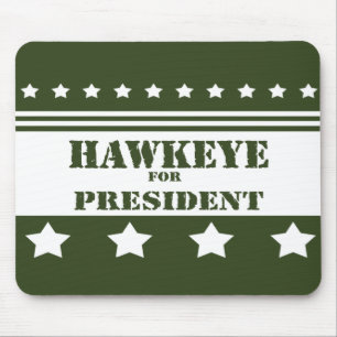 Tapis De Souris Pour le Président Hawkeye