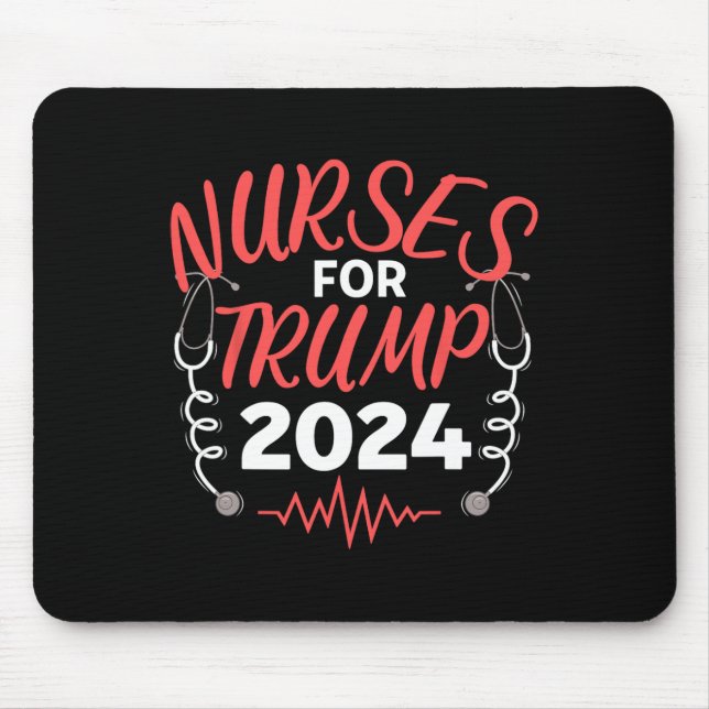 Tapis De Souris Pour l'élection Trump 2024 (Devant)