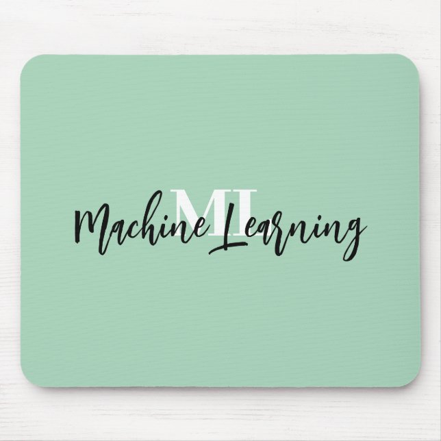 Tapis De Souris Pour les passionnés de Machine Learning et les cod (Devant)