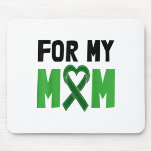 Tapis De Souris Pour Ma Maman Stigma Green Ribbon Chemise santé me