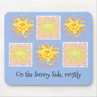 Tapis de souris pour optimistes
