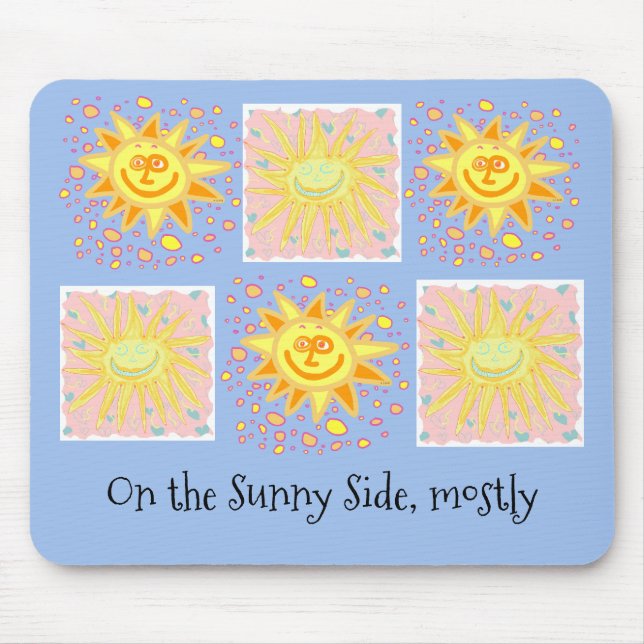 Tapis de souris pour optimistes (Devant)