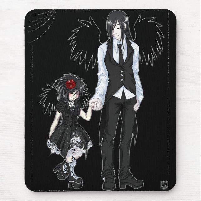 Tapis De Souris Pour toujours avec vous Mousepad (Devant)