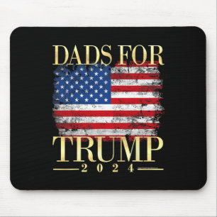 Tapis De Souris Pour Trump 2024 Fête des pères Don Pro Donald Trum