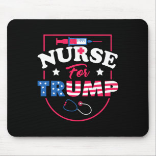 Tapis De Souris Pour Trump - Soutien des infirmières républicaines