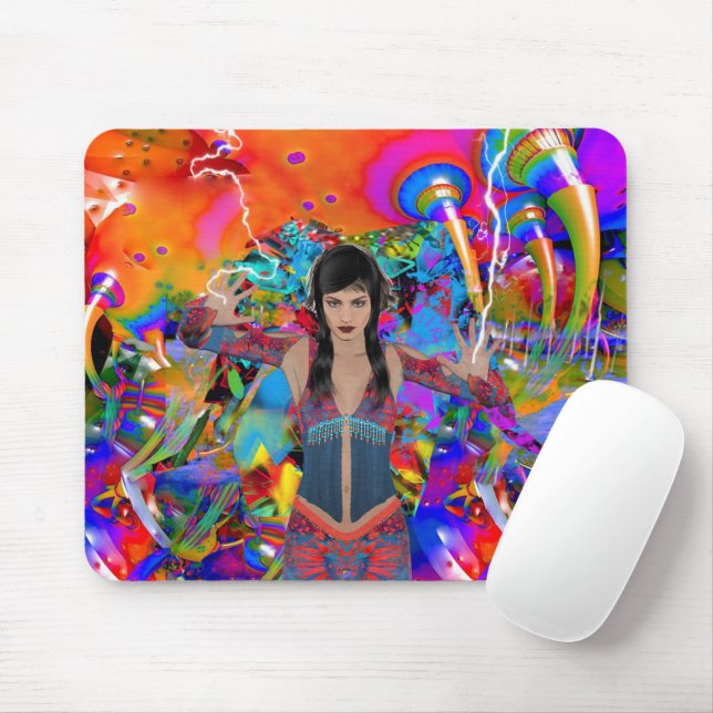 Tapis de souris pour voyageur électrique (Avec souris)