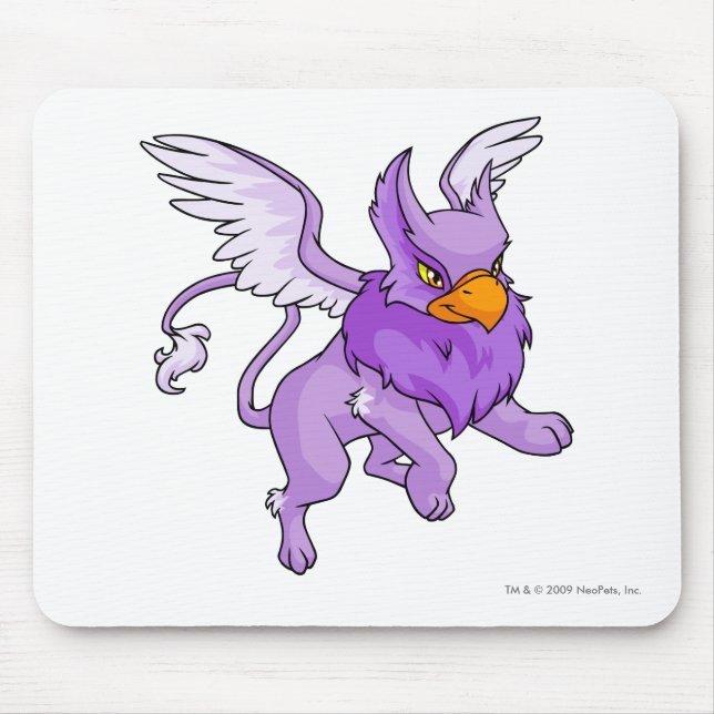 Tapis De Souris Pourpre d'aire (Devant)