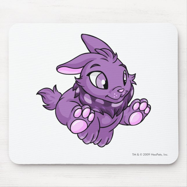 Tapis De Souris Pourpre de Cybunny (Devant)