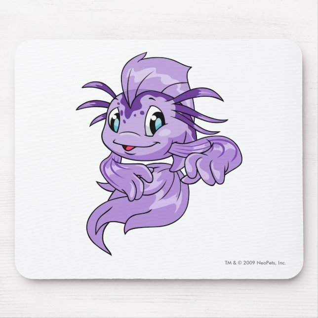 Tapis De Souris Pourpre de Koi (Devant)
