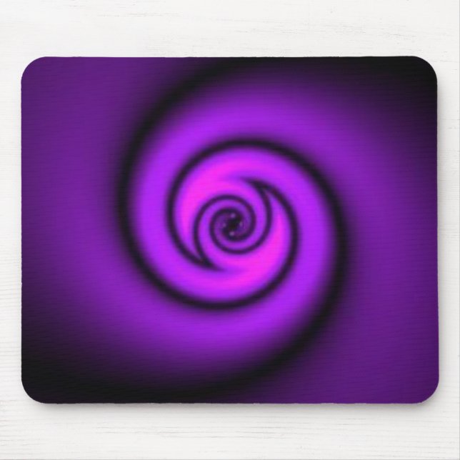 Tapis De Souris pourpre tourbillonnant (Devant)