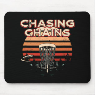 Tapis De Souris Poursuite de Chaînes Disc Golf Hobby Disc Golfeur