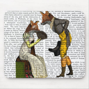 Tapis De Souris Poursuite de renards