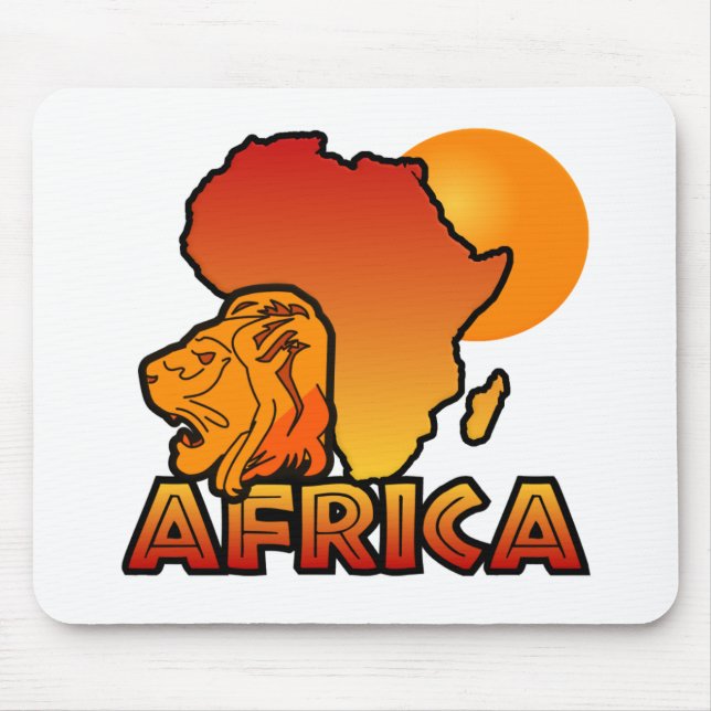 Tapis De Souris Poussière africaine (Devant)