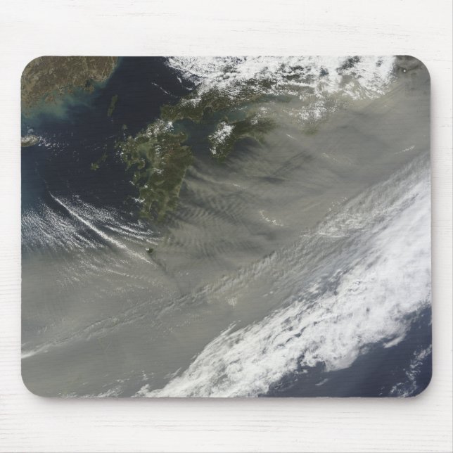 Tapis De Souris Poussière au Japon (Devant)