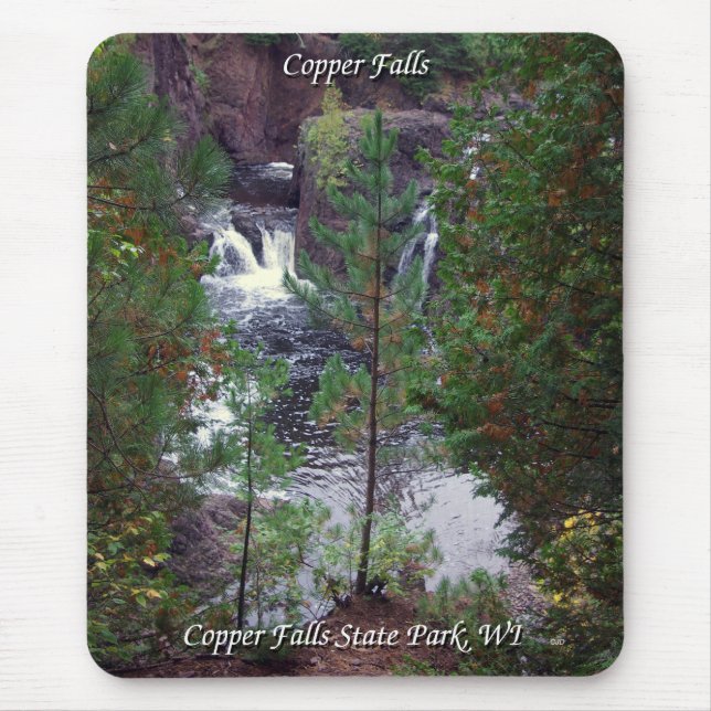 Tapis De Souris Poussière de Copper Falls (Devant)