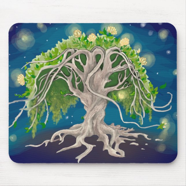 Tapis De Souris Poussière de l'arbre cosmique (Devant)