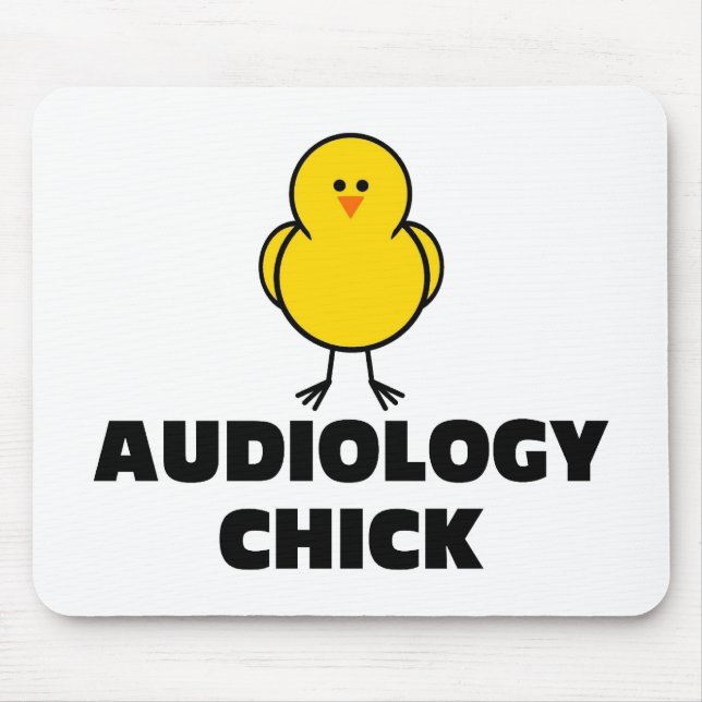 Tapis De Souris Poussin d'audiologie (Devant)