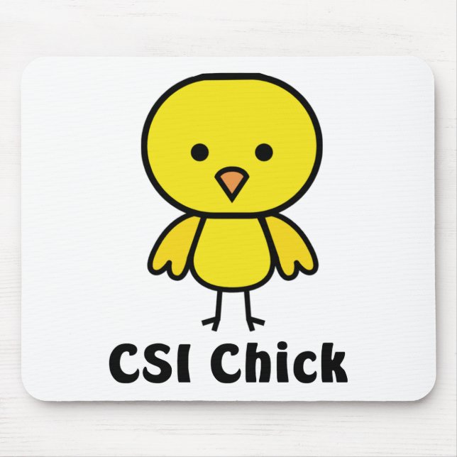 Tapis De Souris Poussin de CSI (Devant)