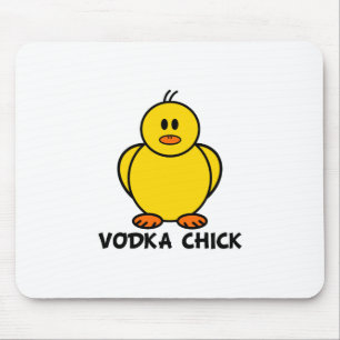 Tapis De Souris Poussin de vodka
