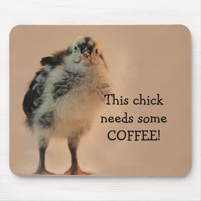 Tapis De Souris Poussin laid (Devant)