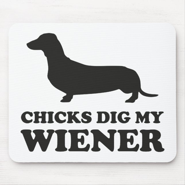 Tapis De Souris Poussins Creg My Wiener (Devant)