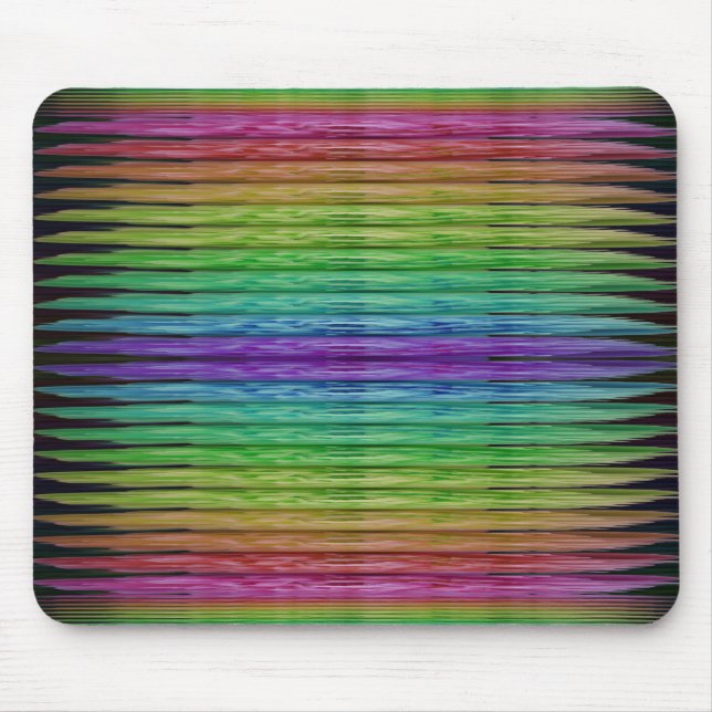 Tapis De Souris Poutres arc-en-ciel (Devant)