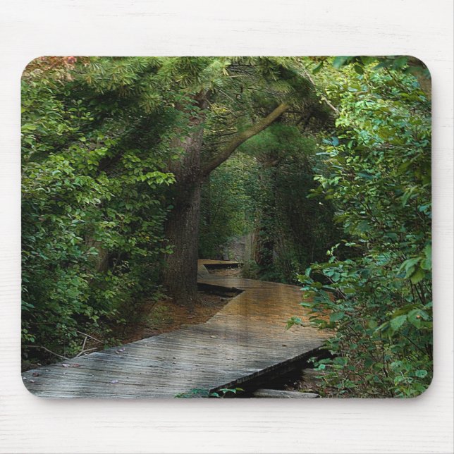 Tapis De Souris Poutres de soleil à Woods (Devant)