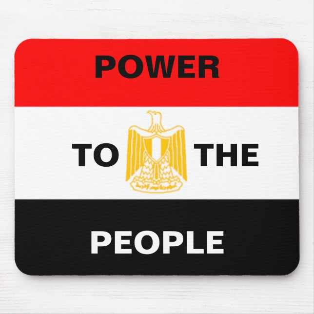TAPIS DE SOURIS POUVOIR POUR LE PEUPLE (Devant)