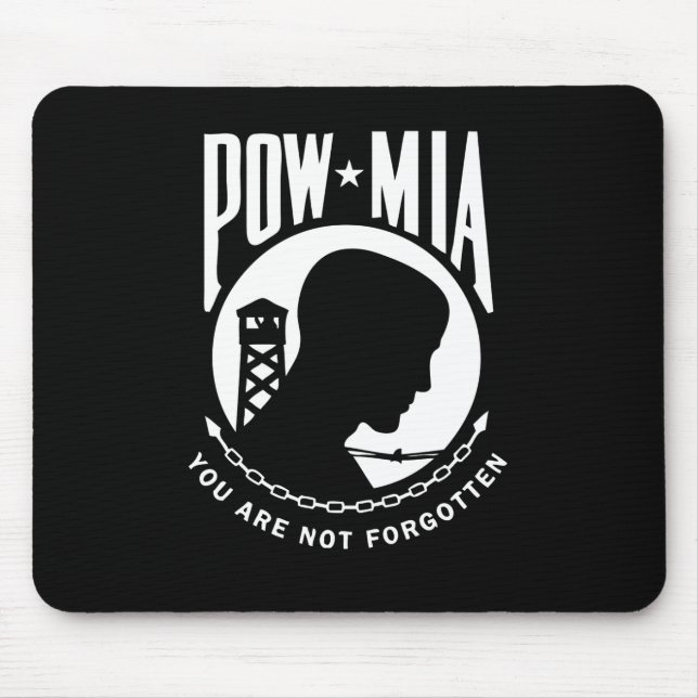 Tapis De Souris POW MIA Mousepad (Devant)