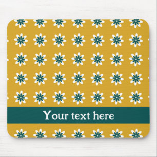 Tapis De Souris PP 338 : Fleurs de couleur rétro 70 : 1 sur 3