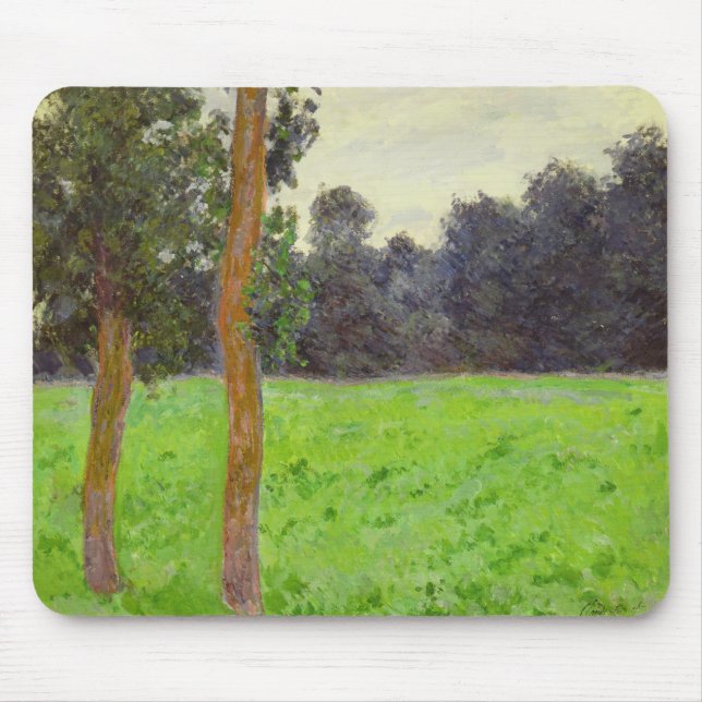 Tapis De Souris Prairie de La de dans de Claude Monet | Deux (Devant)